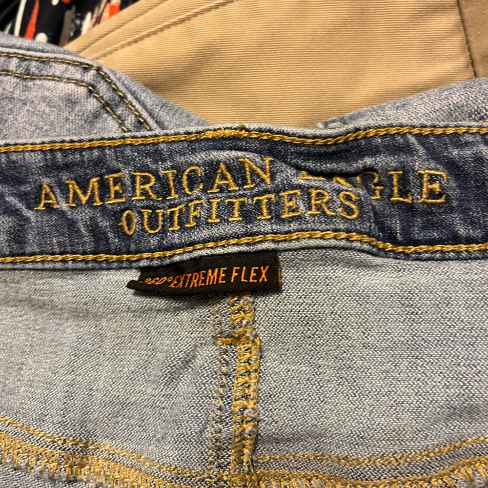 American Eagle Outfitters Light Blue Straight Jeans